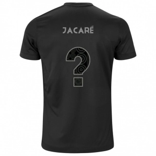 גברים João Jacaré #0 לבן שחור הרחק ג'רזי 2025/26 חולצה קצרה