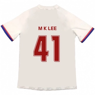 גברים Kyung-Min Lee #41 כחול מלכותי אדום הרחק ג'רזי 2025/26 חולצה קצרה
