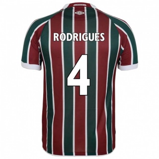 נשים Nath Rodrigues #4 לבן ירוק חום-ערמוני ג'רזי ביתית 2025/26 חולצה קצרה