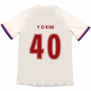 נשים Do-Yoon Kim #40 כחול מלכותי אדום הרחק ג'רזי 2025/26 חולצה קצרה