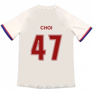 נשים San Choi #47 כחול מלכותי אדום הרחק ג'רזי 2025/26 חולצה קצרה