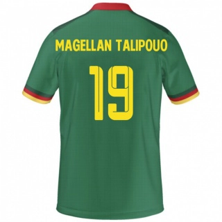 ילדים קמרון Ghane Magellan Talipouo #19 יָרוֹק ג'רזי ביתית 24-26 חולצה קצרה