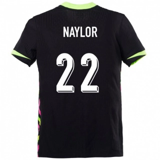 גברים אוֹסטְרַלִיָה Max Naylor #22 כחול כהה הרחק ג'רזי 24-26 חולצה קצרה