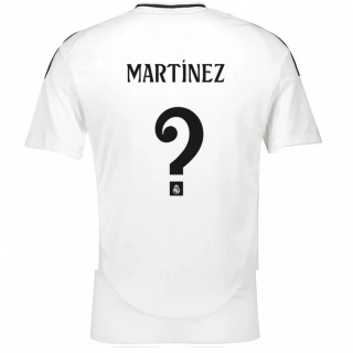 ילדים Antonio Martínez #0 לָבָן ג'רזי ביתית 2024/25 חולצה קצרה