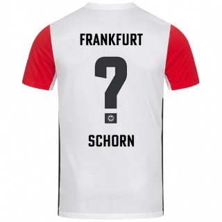 ילדים Moritz Schorn #0 אדום לבן ג'רזי ביתית 2024/25 חולצה קצרה