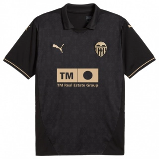 גברים Adrià Sales #0 שָׁחוֹר הרחק ג'רזי 2024/25 חולצה קצרה