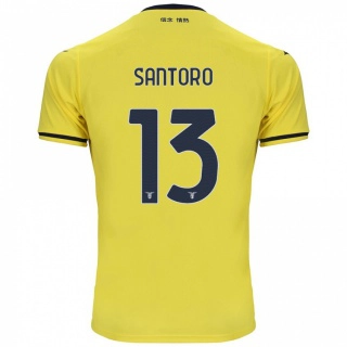 נשים Martina Santoro #13 צָהוֹב הרחק ג'רזי 2024/25 חולצה קצרה
