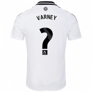 נשים Oscar Varney #0 לָבָן ג'רזי ביתית 2024/25 חולצה קצרה
