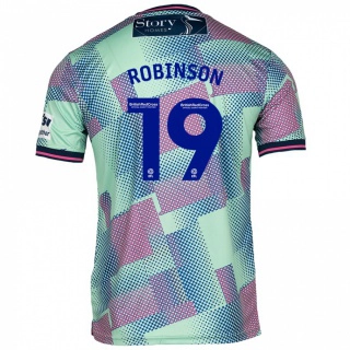 ילדים Jack Robinson #19 יָרוֹק הרחק ג'רזי 2024/25 חולצה קצרה