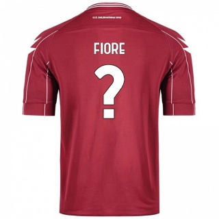 נשים Andrea Fiore #0 בורדו ג'רזי ביתית 2024/25 חולצה קצרה