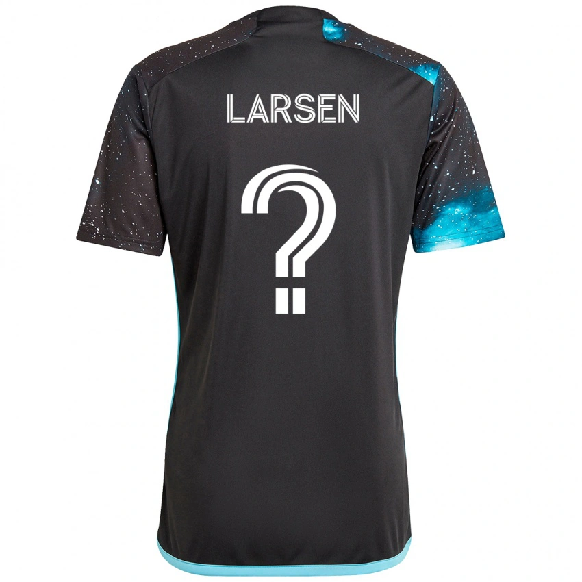 ילדים Lars Larsen #0 תכלת שמיים ג'רזי ביתית 2025/26 חולצה קצרה