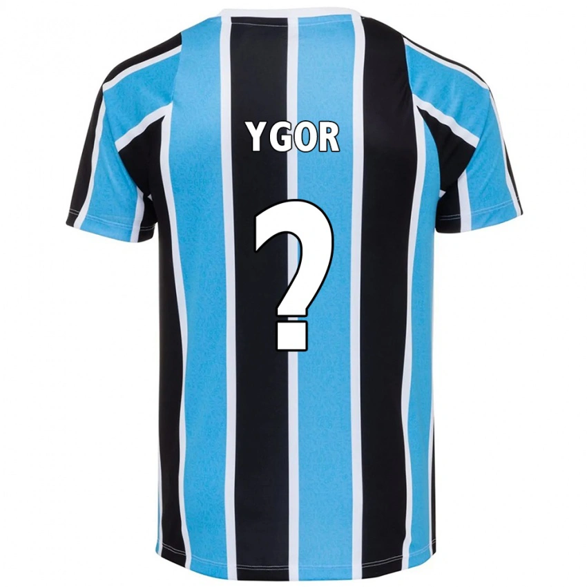 ילדים Ygor #0 לבן כחול ג'רזי ביתית 2025/26 חולצה קצרה