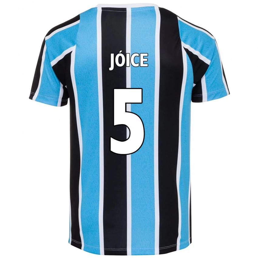 ילדים Jóice #5 לבן כחול ג'רזי ביתית 2025/26 חולצה קצרה