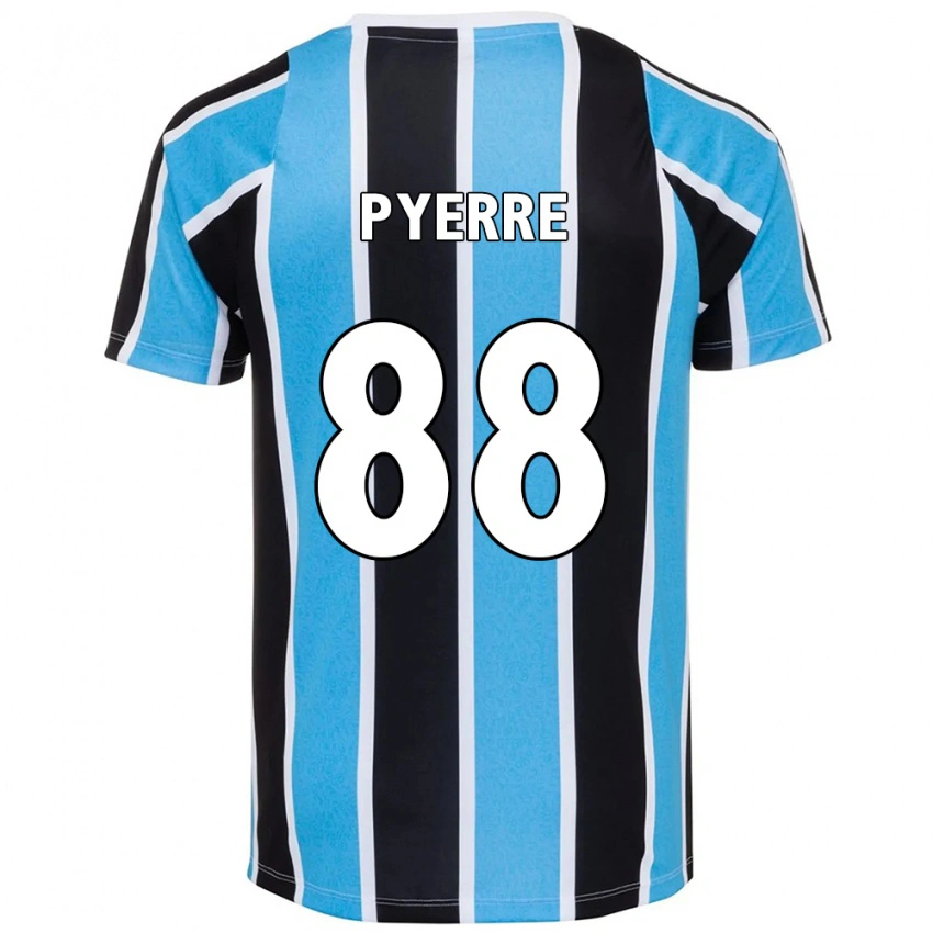 ילדים Jean Pyerre #88 לבן כחול ג'רזי ביתית 2025/26 חולצה קצרה