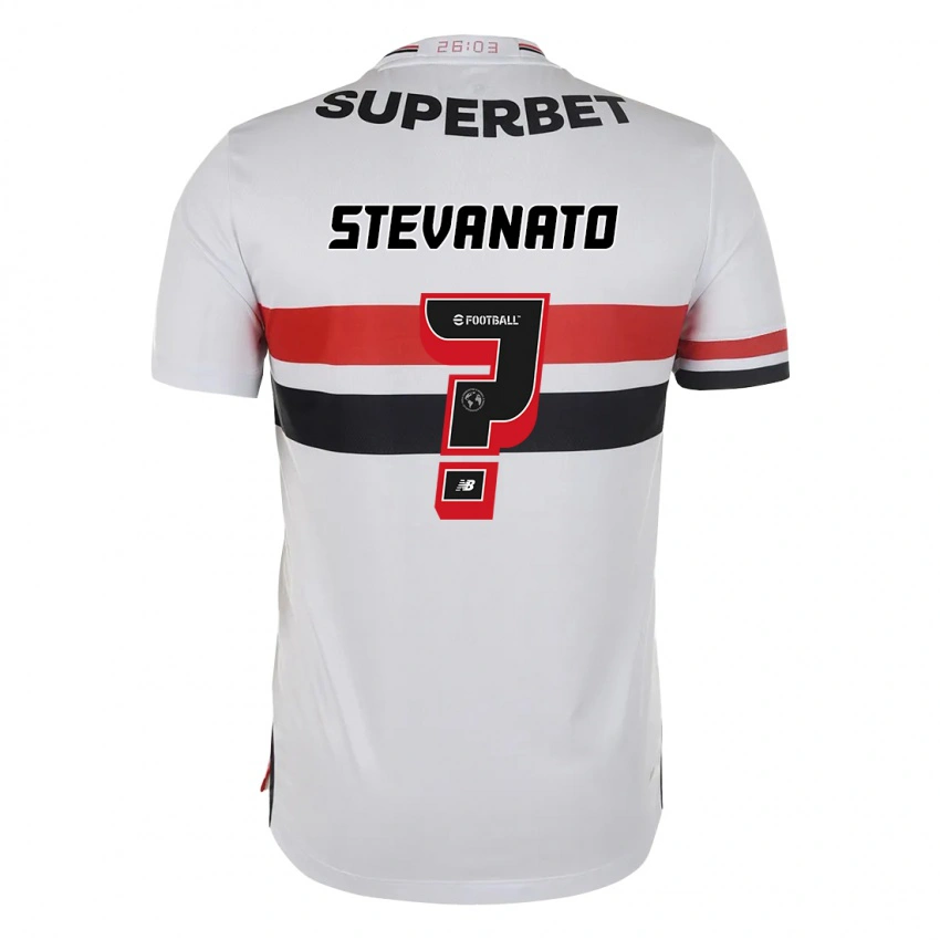 ילדים Stevanato #0 שחור אדום ג'רזי ביתית 2025/26 חולצה קצרה