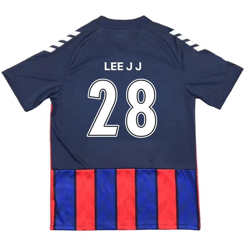 ילדים Lee Jin-Joo #28 לבן פנינה אדום ג'רזי ביתית 2025/26 חולצה קצרה
