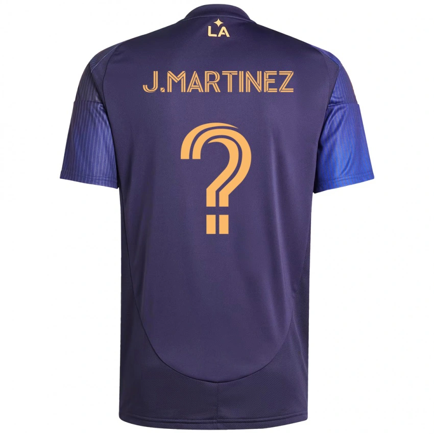 ילדים Juan Martinez #0 לבן צהוב הרחק ג'רזי 2025/26 חולצה קצרה