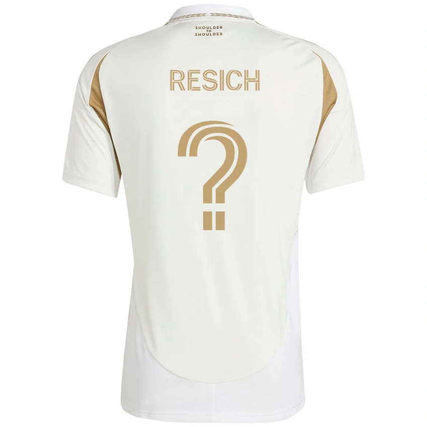 ילדים Dempsey Resich #0 שחור חום הרחק ג'רזי 2025/26 חולצה קצרה