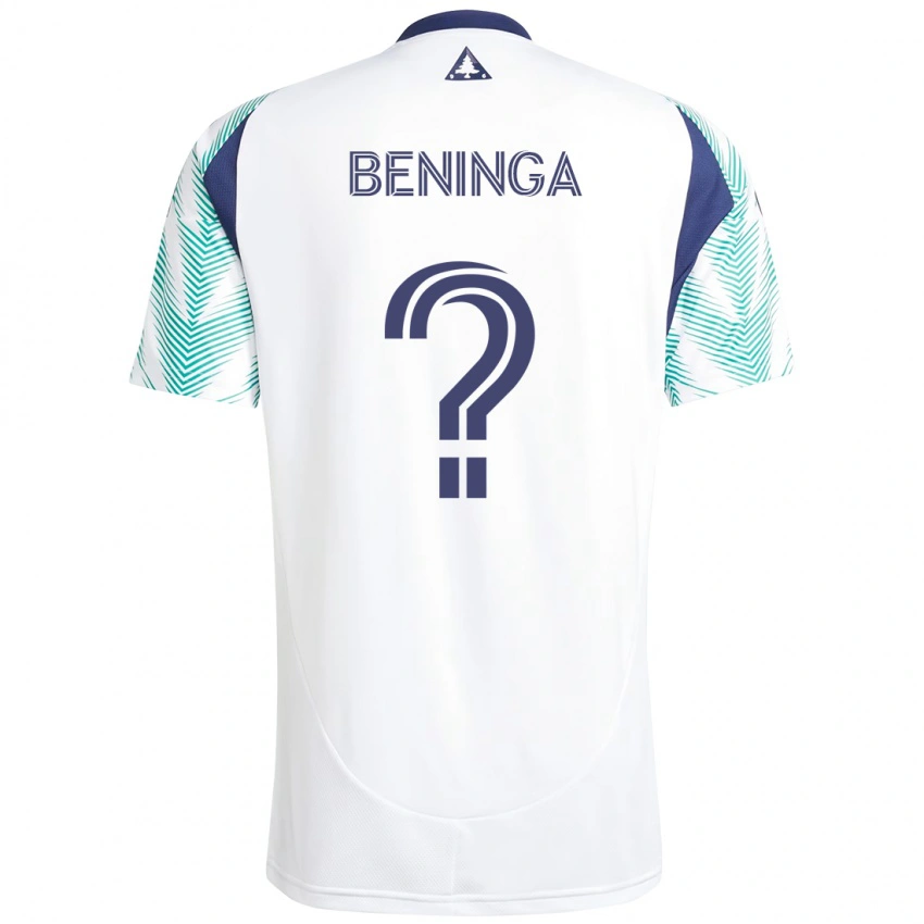 ילדים Owen Beninga #0 כחול אדום הרחק ג'רזי 2025/26 חולצה קצרה