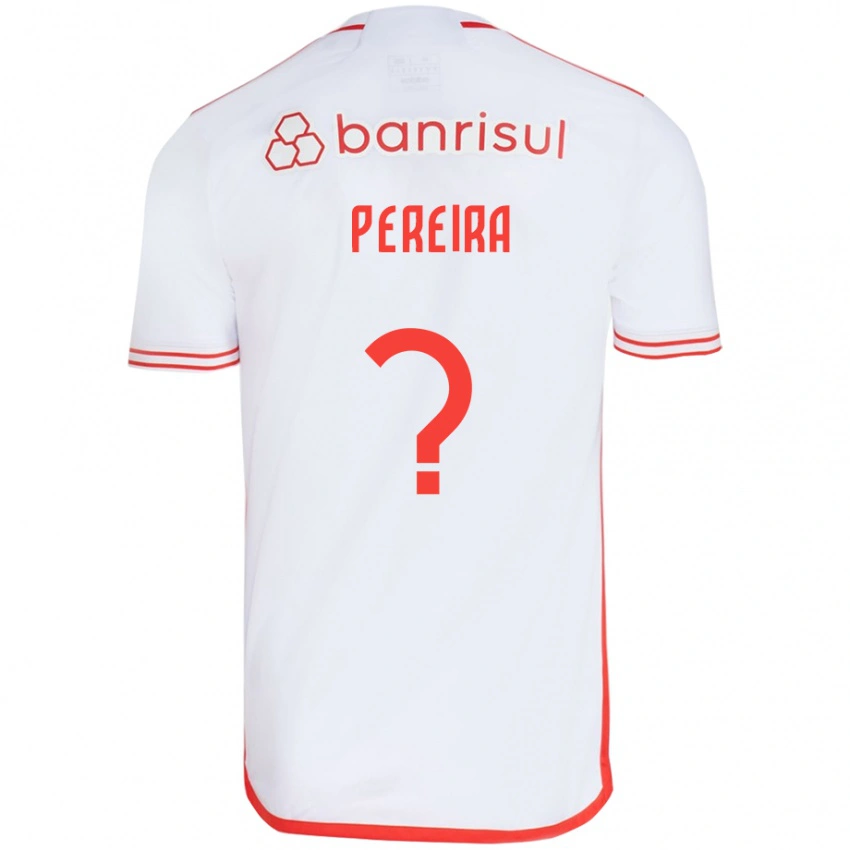 ילדים Igor Pereira #0 אדום לבן הרחק ג'רזי 2025/26 חולצה קצרה