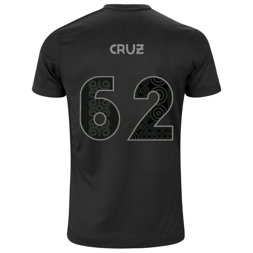 ילדים Isa Cruz #62 לבן שחור הרחק ג'רזי 2025/26 חולצה קצרה