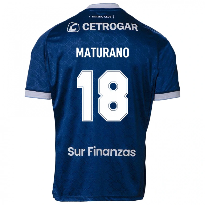 ילדים Agustina Maturano #18 כחול כהה הרחק ג'רזי 2025/26 חולצה קצרה