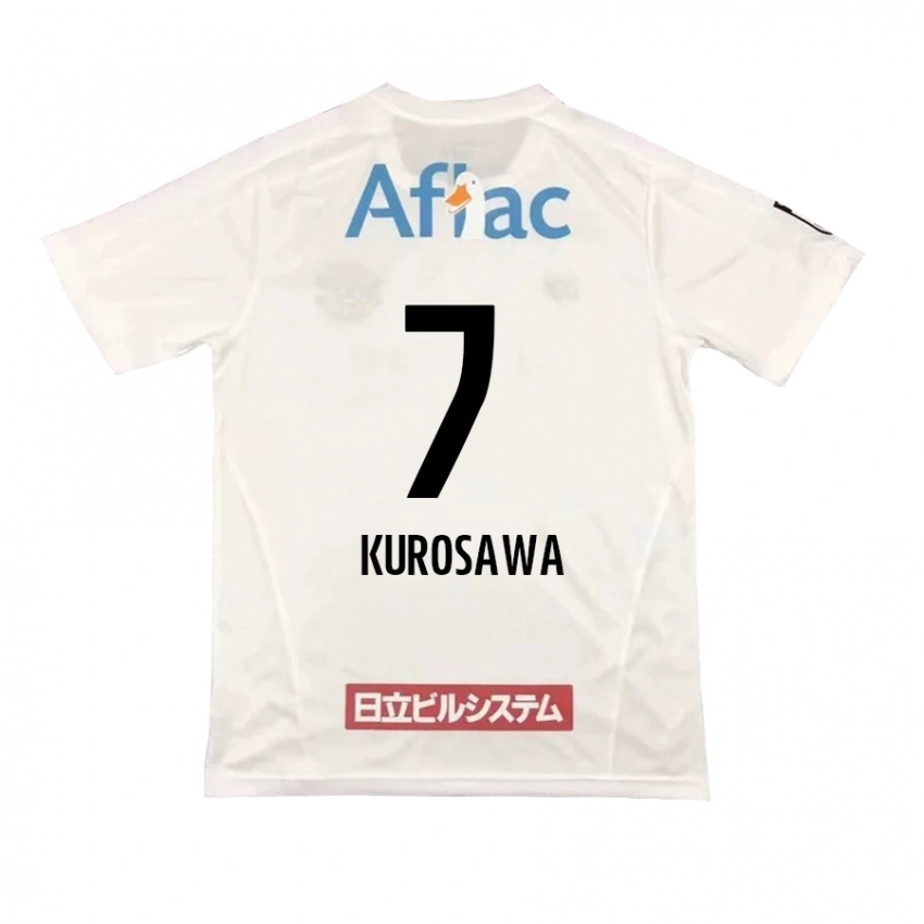 ילדים Shido Kurosawa #7 שחור צהוב הרחק ג'רזי 2025/26 חולצה קצרה
