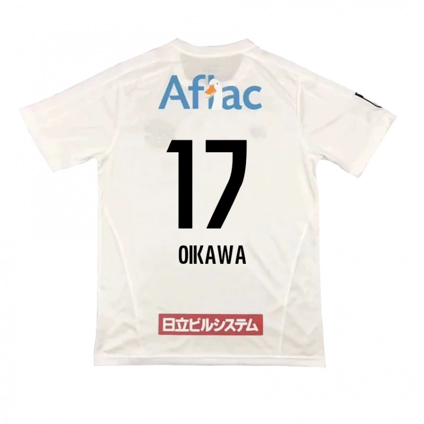 ילדים Koki Oikawa #17 שחור צהוב הרחק ג'רזי 2025/26 חולצה קצרה