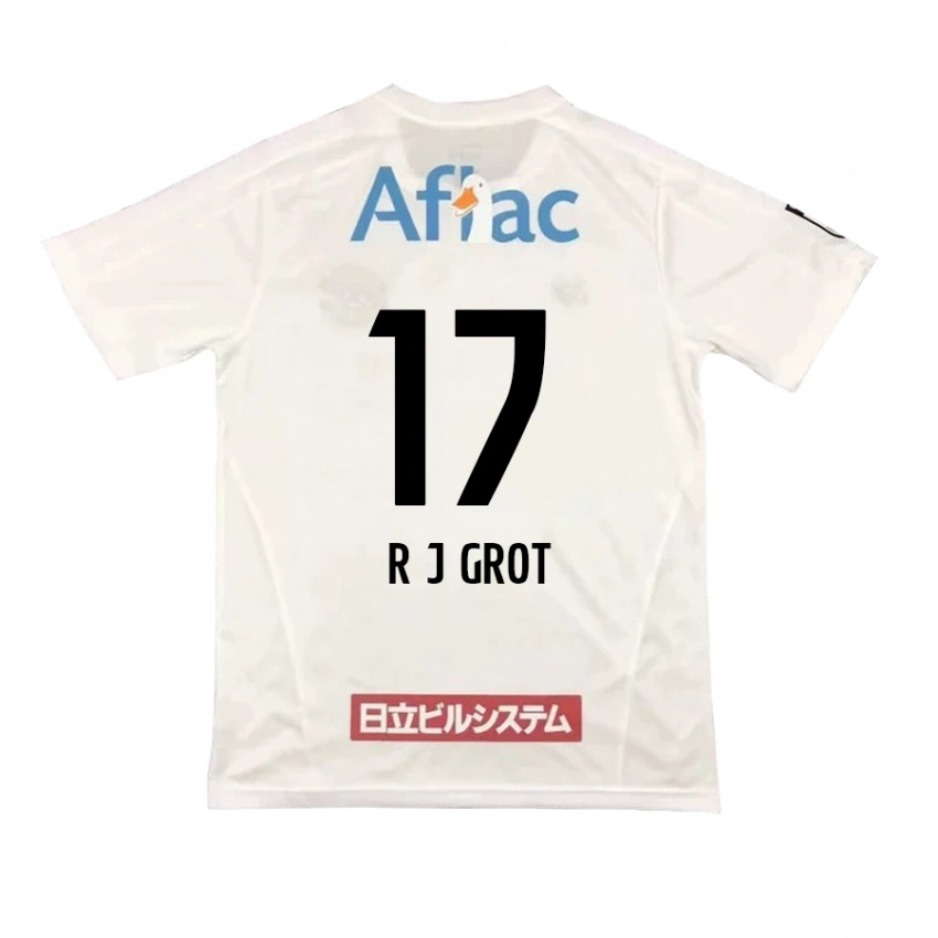 ילדים ג׳יי-רוי חרוט #17 שחור צהוב הרחק ג'רזי 2025/26 חולצה קצרה