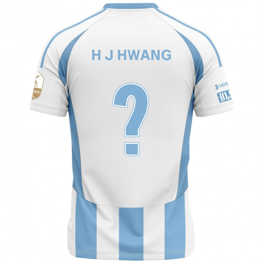 ילדים Jeong-Ho Hwang #0 כחול מלכותי צהוב הרחק ג'רזי 2025/26 חולצה קצרה