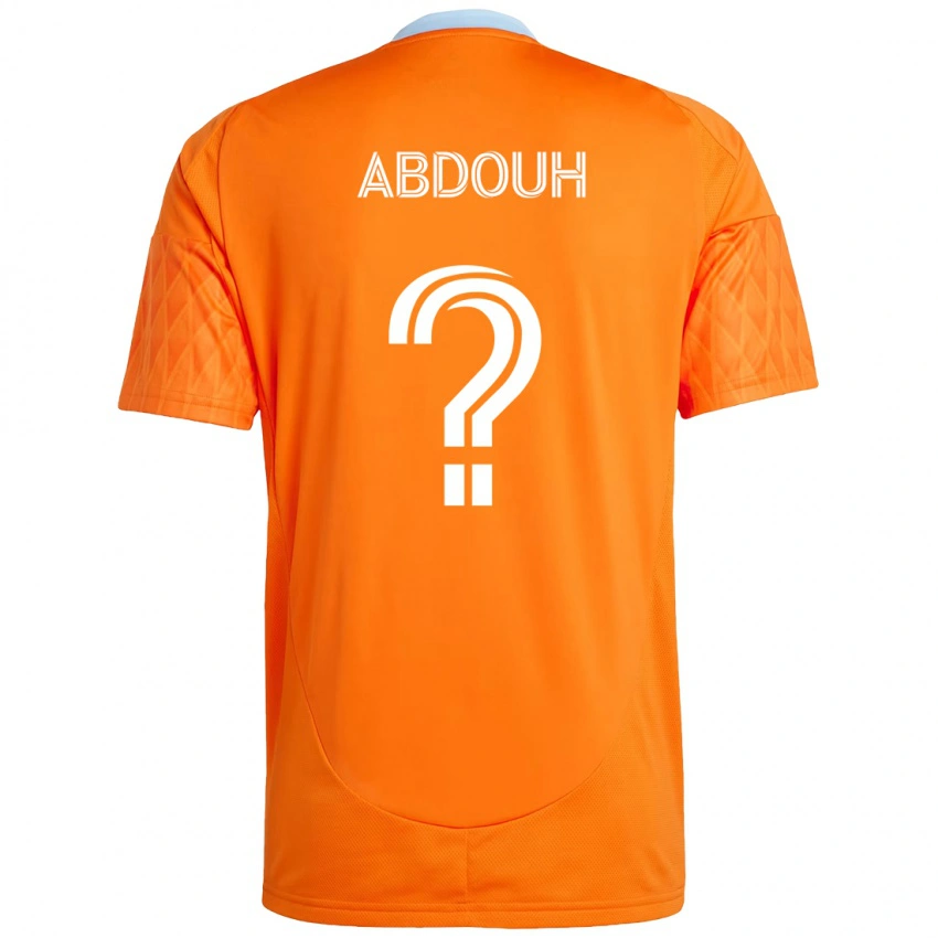 גברים Adam Abdouh #0 סגול כתום ג'רזי ביתית 2025/26 חולצה קצרה