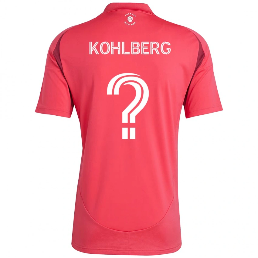 גברים Andrew Kohlberg #0 לבן מג'נטה ג'רזי ביתית 2025/26 חולצה קצרה