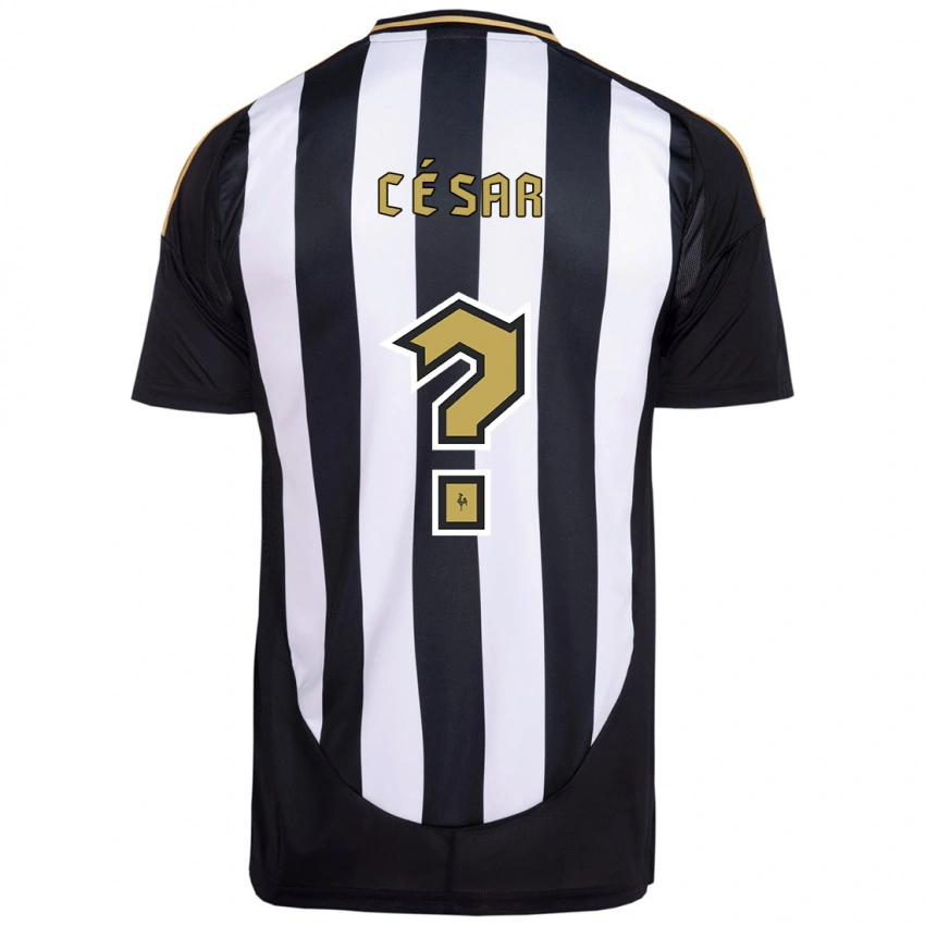 גברים Julio Cesar #0 לבן פנינה ג'רזי ביתית 2025/26 חולצה קצרה