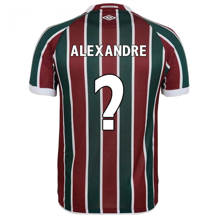 גברים Alexandre #0 לבן ירוק חום-ערמוני ג'רזי ביתית 2025/26 חולצה קצרה