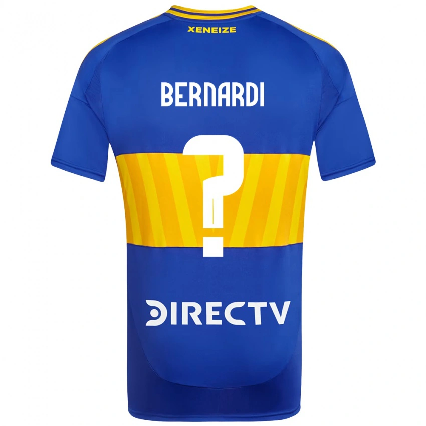 גברים Balthazar Bernardi #0 לבן כחול ג'רזי ביתית 2025/26 חולצה קצרה