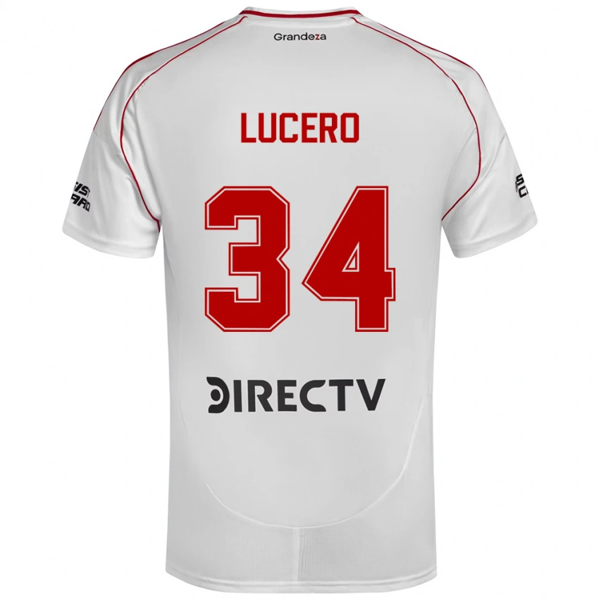 גברים Daniel Lucero #34 בורדו מג'נטה ג'רזי ביתית 2025/26 חולצה קצרה