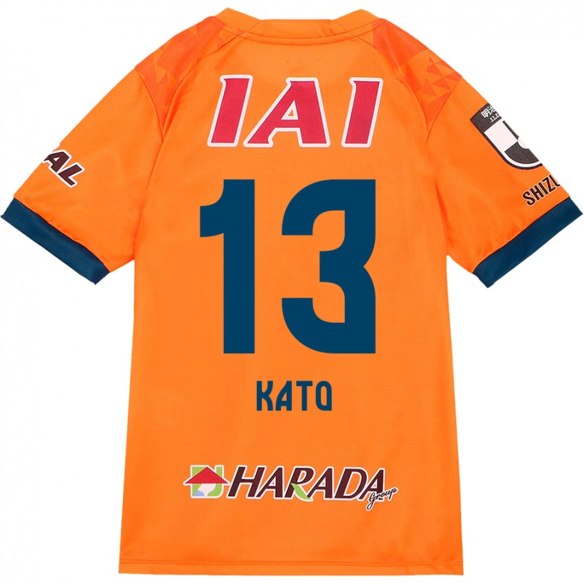 גברים Daiya Kato #13 לבן כחול מלכותי ג'רזי ביתית 2025/26 חולצה קצרה