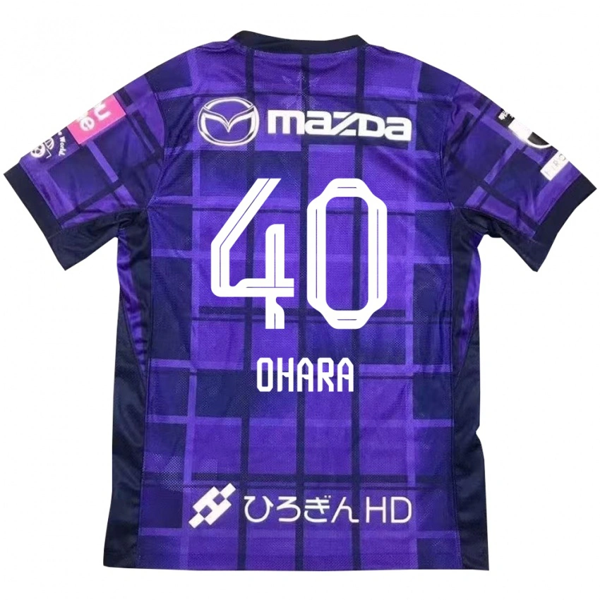 גברים Motoki Ohara #40 לבן כתום ג'רזי ביתית 2025/26 חולצה קצרה