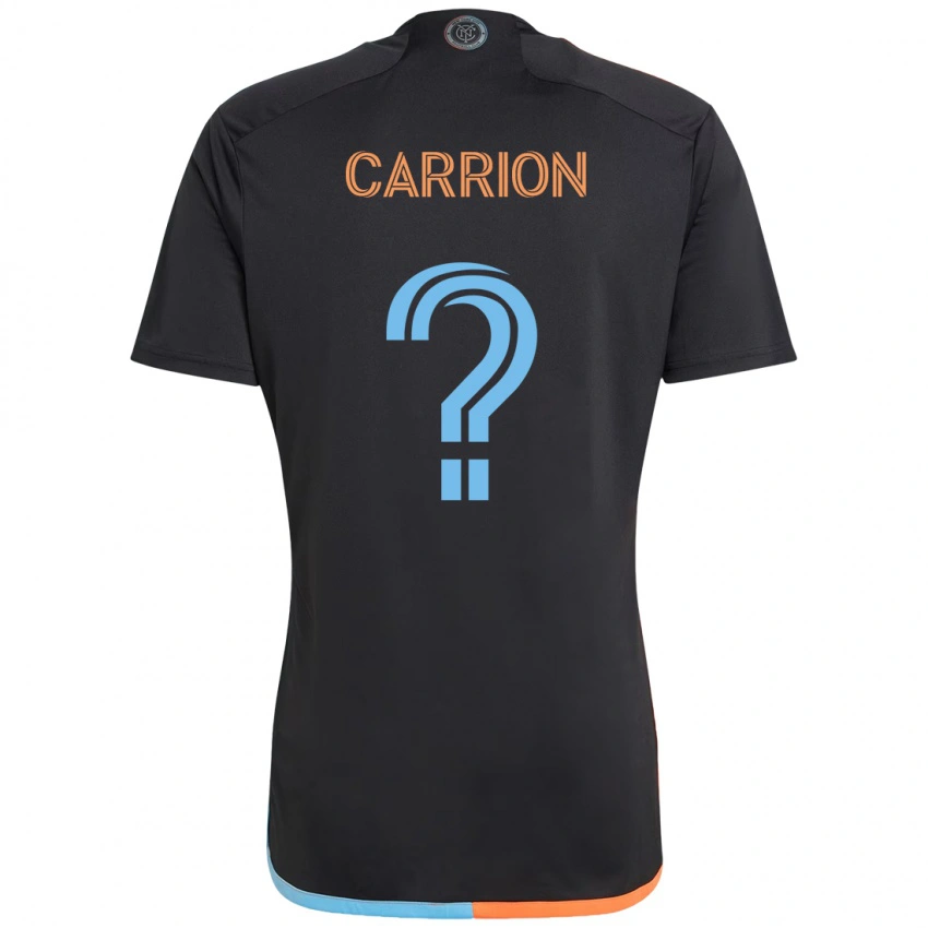 גברים Emanuel Carrion #0 תכלת הרחק ג'רזי 2025/26 חולצה קצרה
