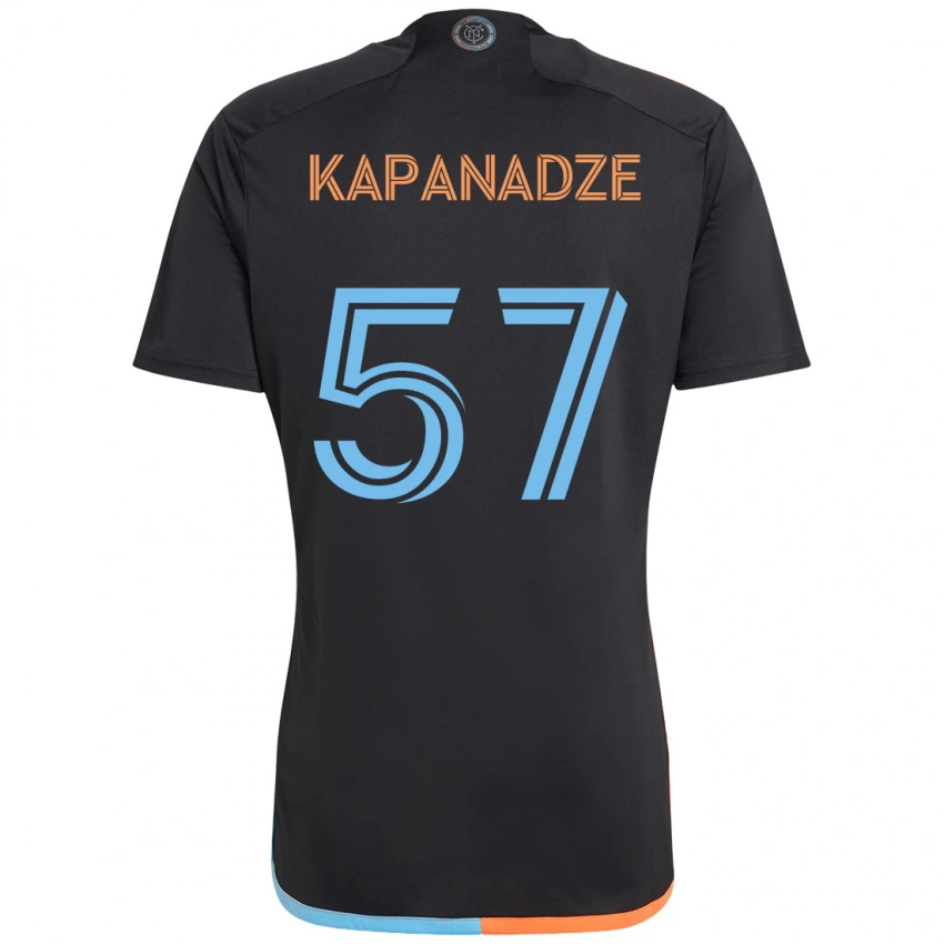 גברים Nicholas Kapanadze #57 תכלת הרחק ג'רזי 2025/26 חולצה קצרה
