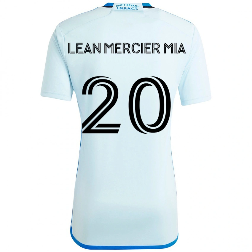 גברים Mc Lean Mercier Mia #20 כחול כהה שחור הרחק ג'רזי 2025/26 חולצה קצרה