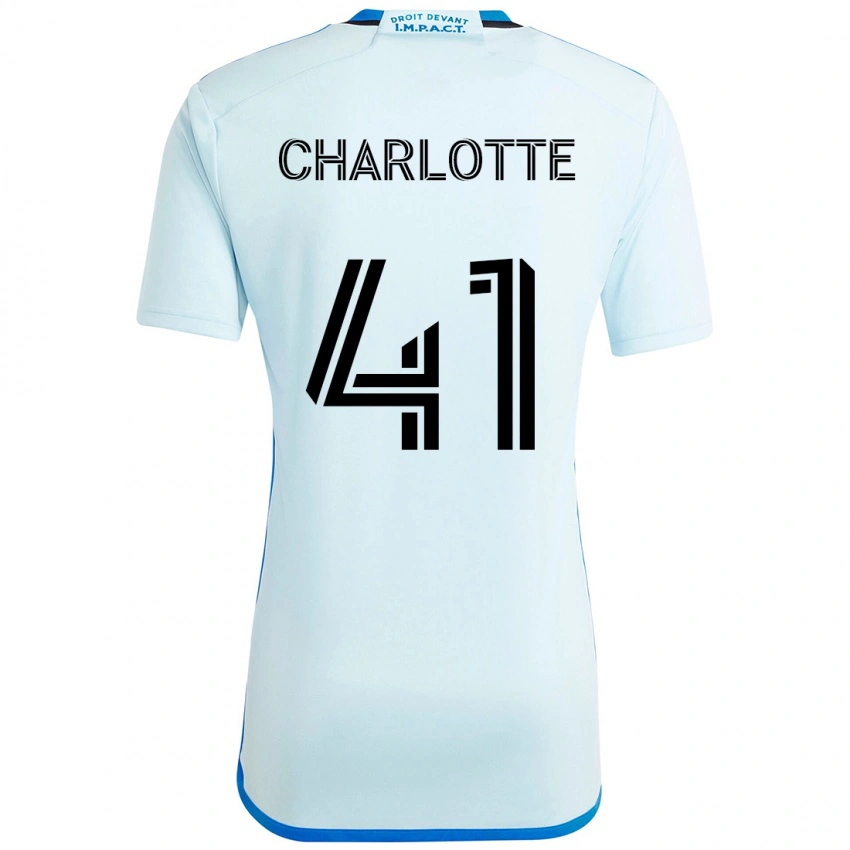 גברים Baptista Charlotte #41 כחול כהה שחור הרחק ג'רזי 2025/26 חולצה קצרה