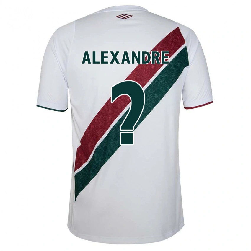 גברים Alexandre #0 ירוק חום-ערמוני לבן הרחק ג'רזי 2025/26 חולצה קצרה