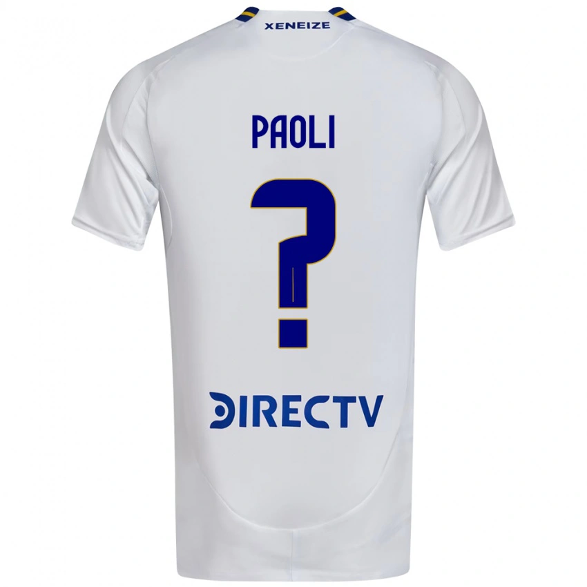 גברים Gadiel Paoli #0 כחול מלכותי צהוב הרחק ג'רזי 2025/26 חולצה קצרה