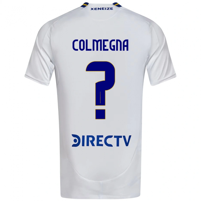 גברים Agustín Colmegna #0 כחול מלכותי צהוב הרחק ג'רזי 2025/26 חולצה קצרה