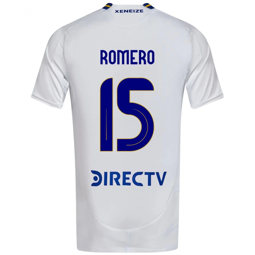 גברים Alejo Romero #15 כחול מלכותי צהוב הרחק ג'רזי 2025/26 חולצה קצרה