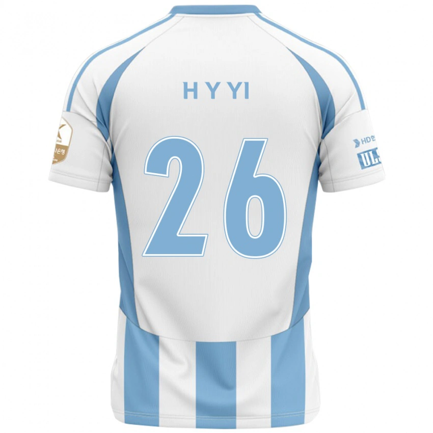 גברים Yong-Hyeon Yi #26 כחול מלכותי צהוב הרחק ג'רזי 2025/26 חולצה קצרה