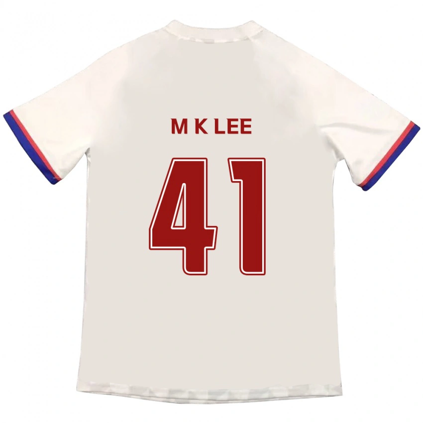 גברים Kyung-Min Lee #41 כחול מלכותי אדום הרחק ג'רזי 2025/26 חולצה קצרה