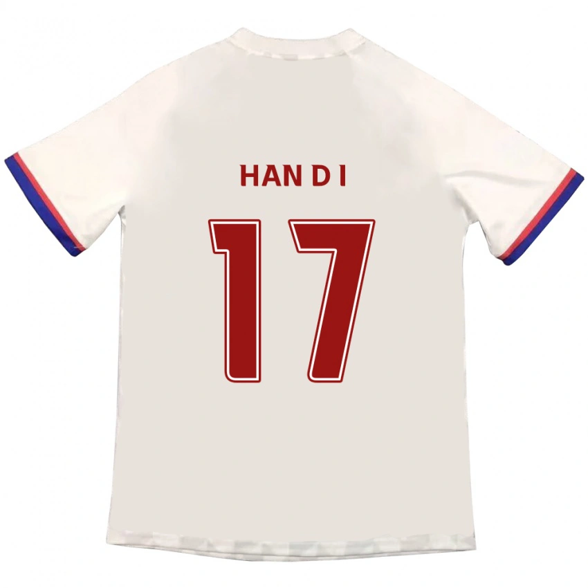 גברים Han Da-In #17 כחול מלכותי אדום הרחק ג'רזי 2025/26 חולצה קצרה