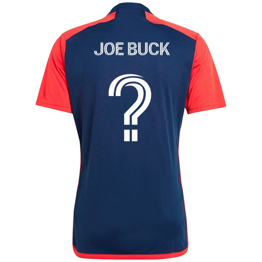 נשים Joe Buck #0 לבן כחול ג'רזי ביתית 2025/26 חולצה קצרה